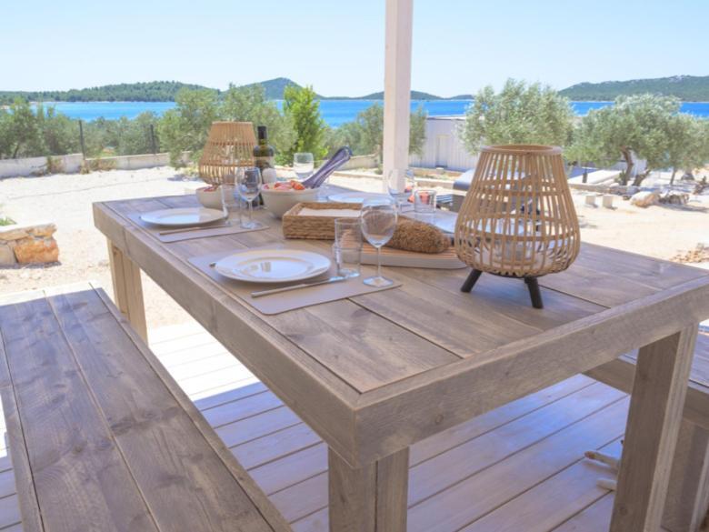Buqez Eco Resort - Beach Villa 37 And 40 Pakoštane Dış mekan fotoğraf